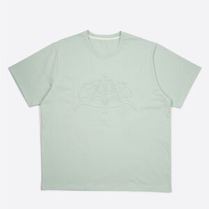 Quarterjade Puff Logo Oversized Tee Green XL NWT IN PACKAGE